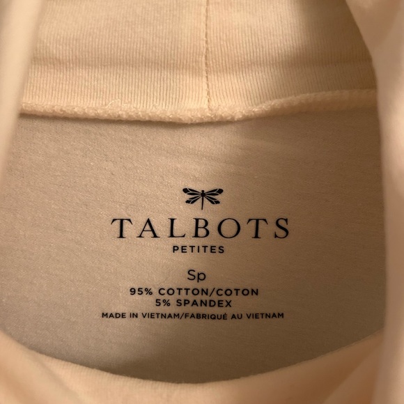 Talbots Cotton Turtleneck - Picture 2 of 4
